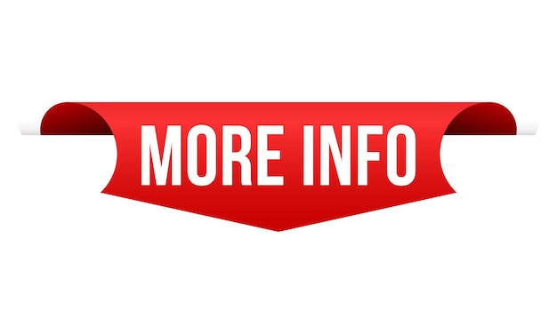 więcej informacji o projektowaniu banera więcej informacji o ikonie ilustracji wektorowej w stylu płaskim