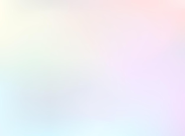 Wielokolorowe pastelowe abstrakcyjne tło Lekki gradient Rozproszony biały fioletowy różowy turkusowy odcień