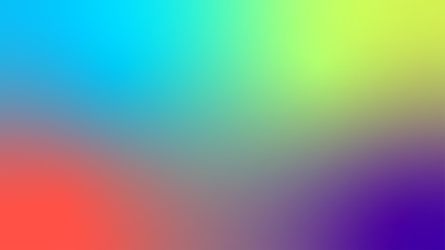 wielokolorowy, żywy, świeży gradient kolorów