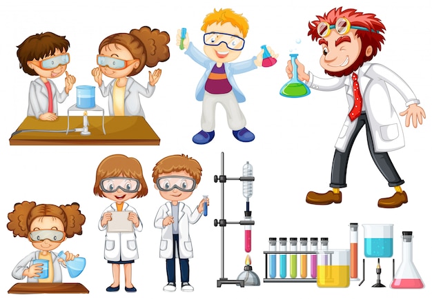 Wielu Naukowców I Studentów Robi Eksperymenty