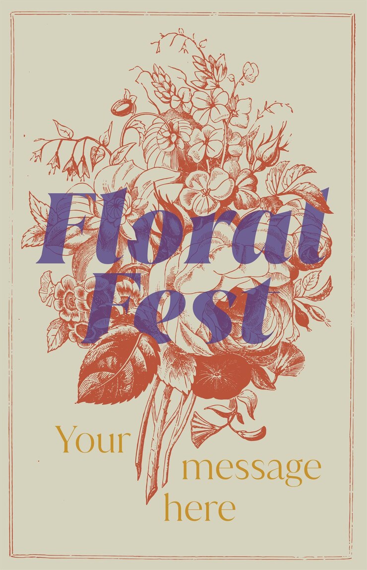 Wektor wiktoriański bukiet kwiatów. święto kwiatów. projekt plakatu. vintage ilustracji botanicznej.
