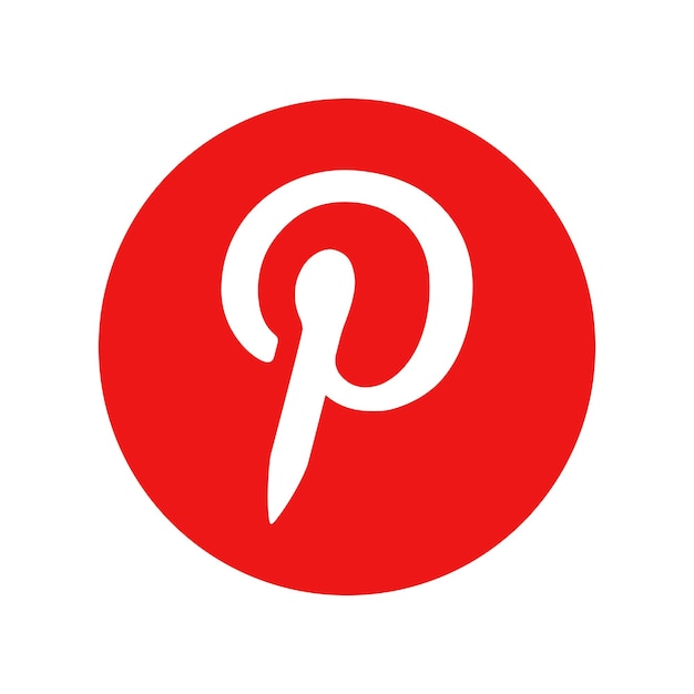 Plik wektorowy winnica ukraina 29 kwietnia 2023 popularne logo mediów społecznościowych pinterest ikona wektor projekt realistyczny znak redakcyjny
