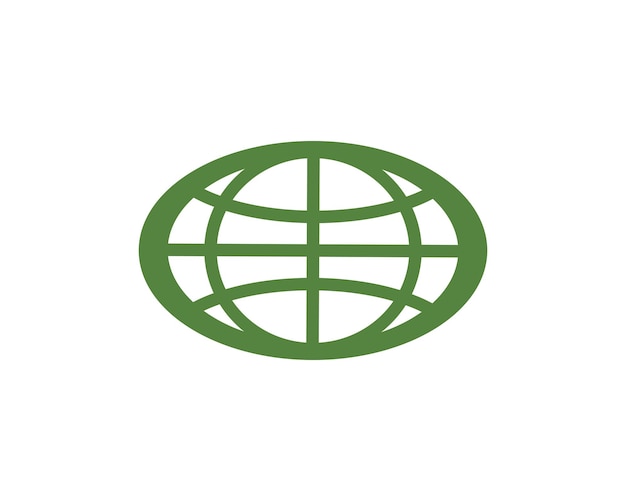 Wire World ikona Szablon wektor