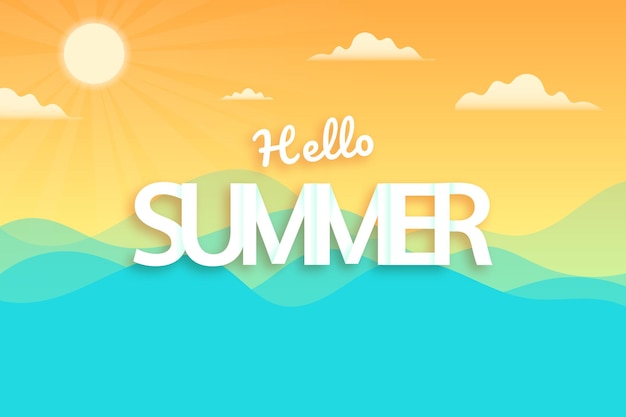 Witam Summer Wallpaper Design