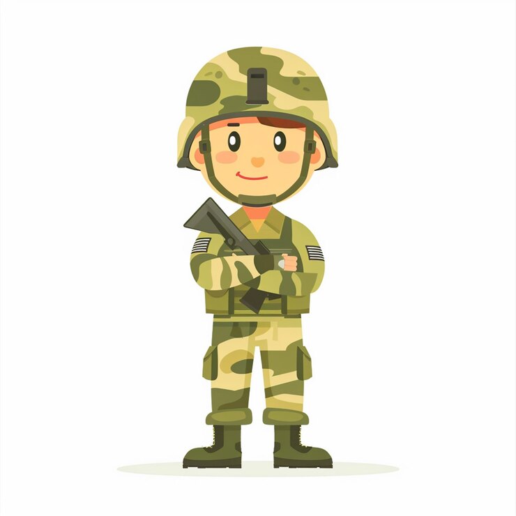 wojskowy żołnierz ilustracja wektor wojskowy patriotyzm niepodległość wojna symbol tła un