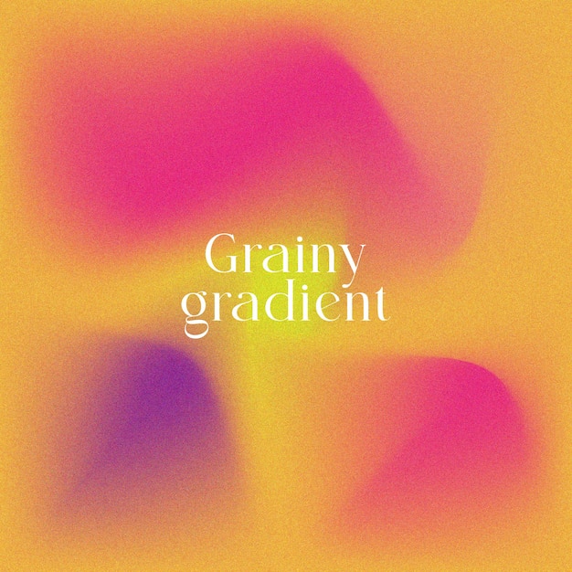 Wolny gradient wektorowy kolorowy gradient ziarniste tło