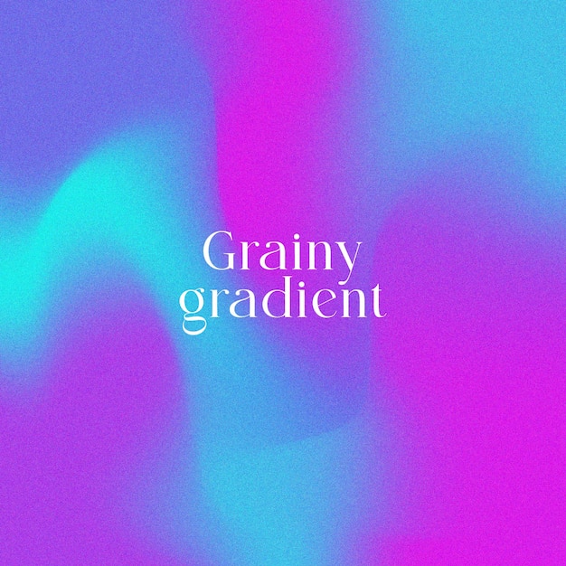 Wolny gradient wektorowy kolorowy ziarnisty gradient tła