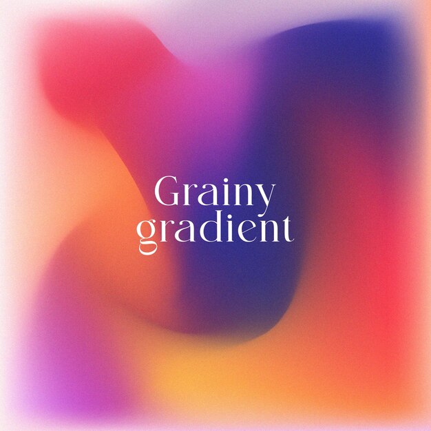 Wolny gradient wektorowy kolorowy ziarnisty gradient tła