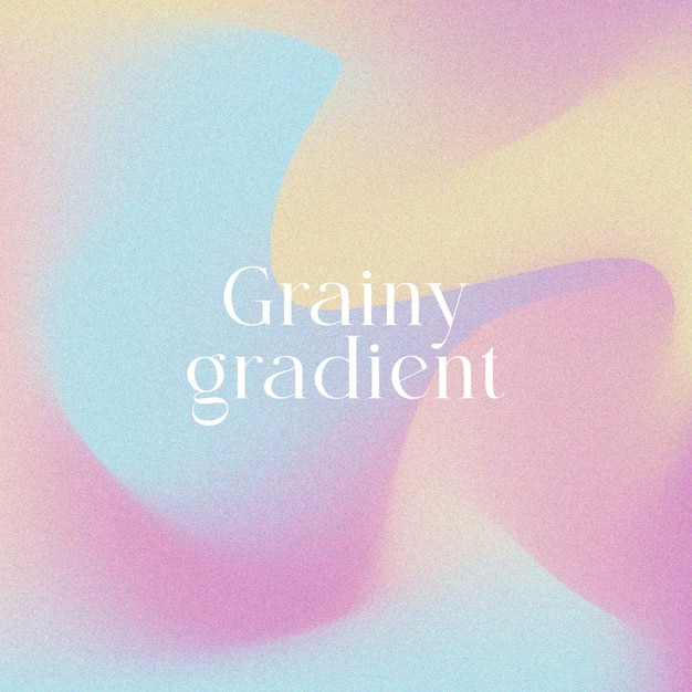 Wolny gradient wektorowy kolorowy ziarnisty gradient tła