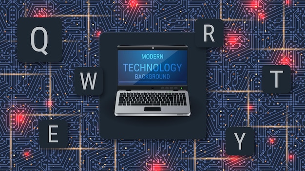 Współczesna technologia i wektory stylu przemysłowego