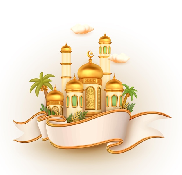Współczesne islamskie karty Eid Mubarak
