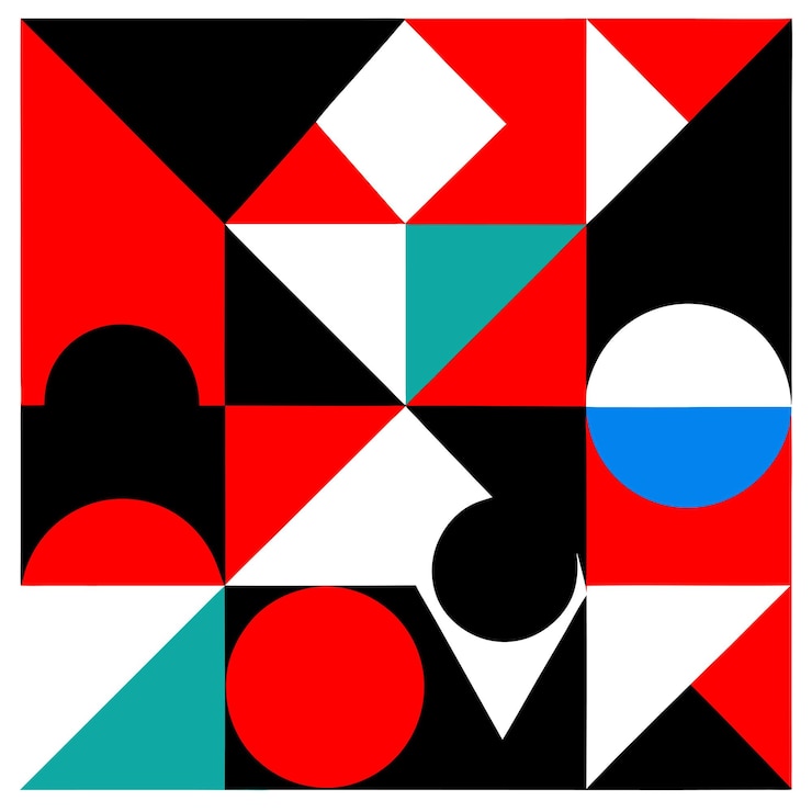 Wektor wybitna ilustracja artystyczna wektorowa z geometrycznym wzorem sześciennym do projektowania opakowań
