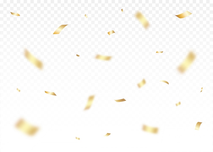 Wektor wybuchowe tło confettis