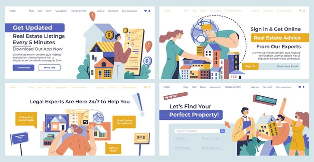 Wykaz Nieruchomości I Oferta Porad Na Zestawie Stron Internetowych