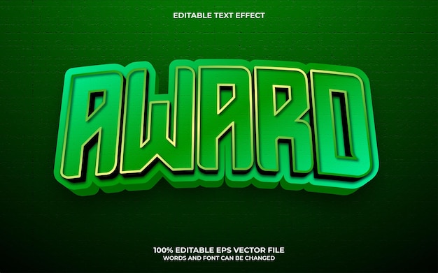 Wyróżnij edytowalny efekt tekstowy 3D