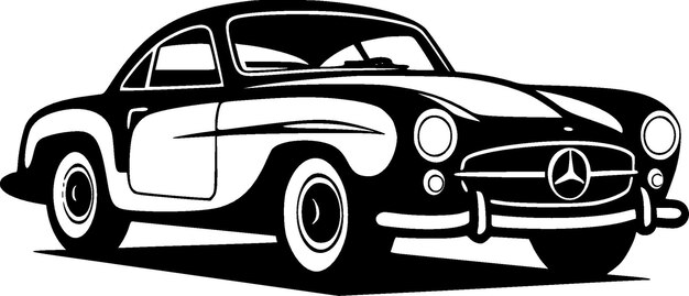 Plik wektorowy wysokiej jakości logo wektora samochodu ilustracja wektorowa idealna do grafiki na koszulkach