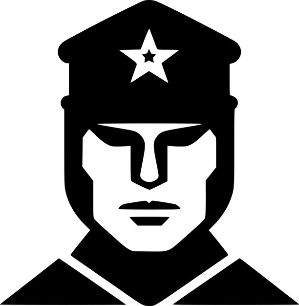 Plik wektorowy wysokiej jakości wektorowe logo wojskowe ilustracja wektorowa idealna do grafiki koszulki