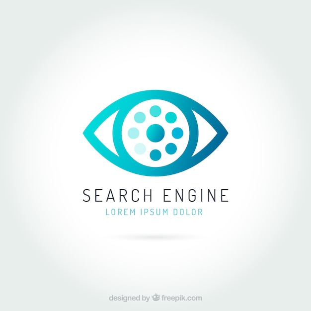 Plik wektorowy wyszukiwarka logo