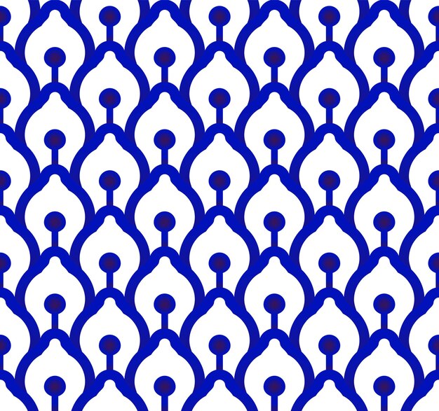 Wzór ceramiczny bez szwu