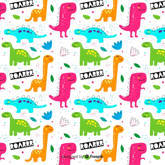 Wzór dinozaura
