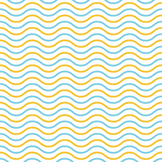 Wzór fal, geometryczne proste tło. Elegancka i luksusowa ilustracja w stylu