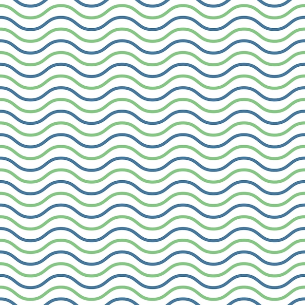 Wzór fal. Geometryczne proste tło. Kreatywna i elegancka ilustracja w stylu