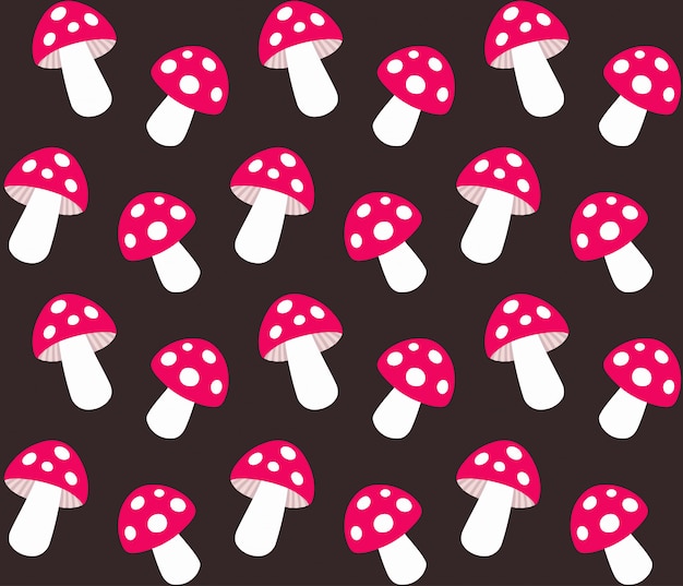 Wzór grzyba Amanita