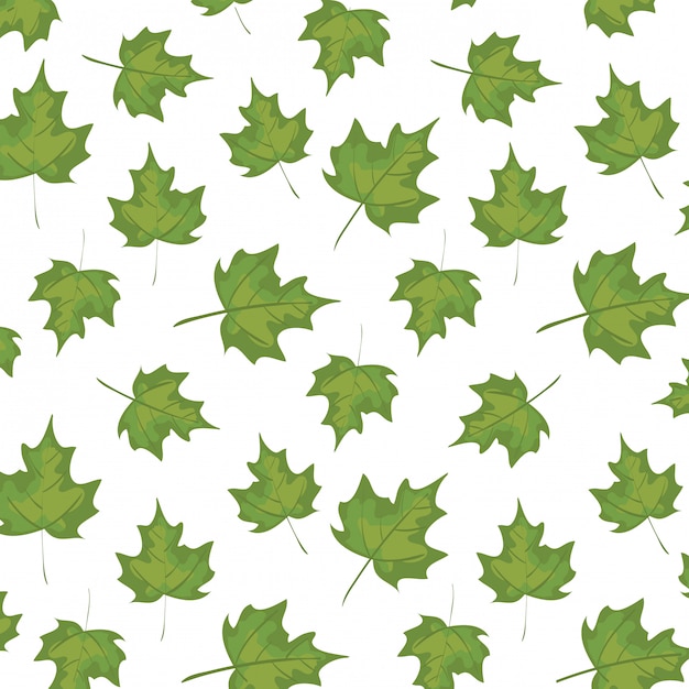 Wzór jesień leafs dekoraci ilustracja