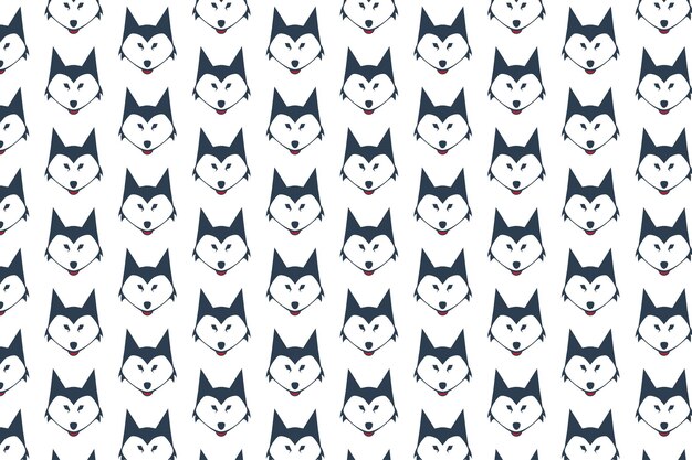 Wzór Logo Husky Darmowych Wektorów