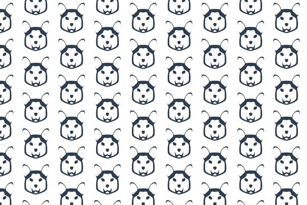 Wzór Logo Husky Darmowych Wektorów