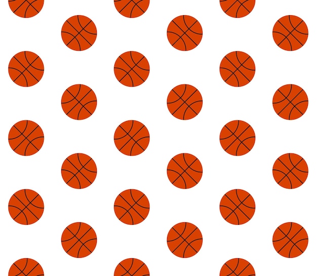 Wzór piłki do koszykówki