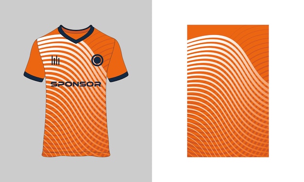 Wzór Projektu Ilustracji Tekstylne Tło Dla Makiety Koszulki Sportowej Koszulki Piłkarskiej