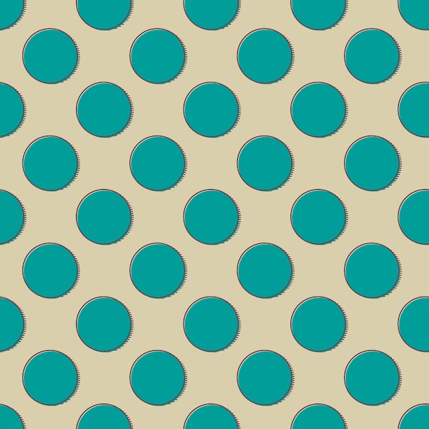 Wzór retro kropki. Streszczenie tło geometryczne w stylu lat 80-tych, 90-tych. Geometryczna prosta ilustracja