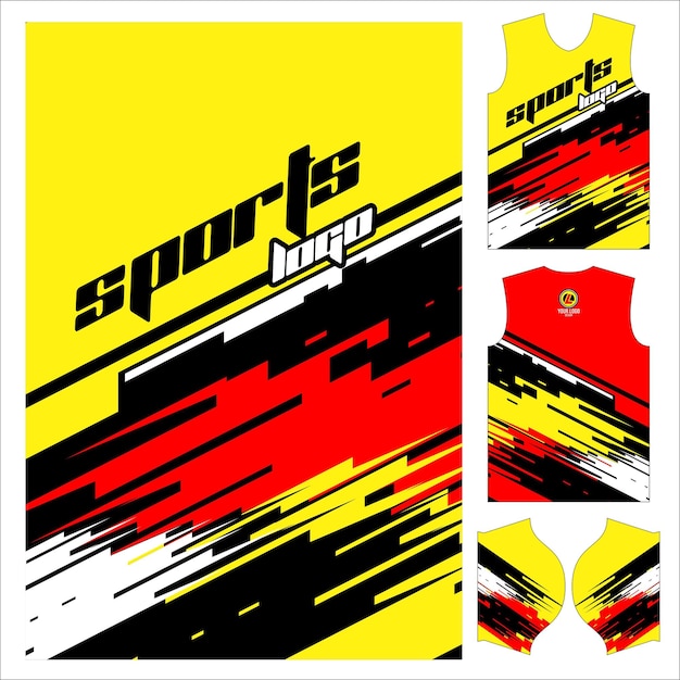 Wzór Tekstury Wzoru Koszulki Sportowej Do Piłki Nożnej Jazda Na Rowerze Bieganie Motocross Wyścigi Siatkówka
