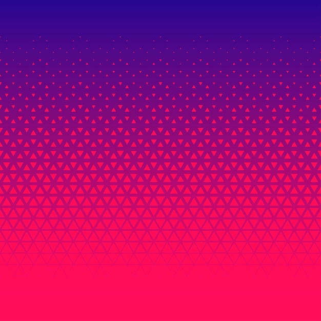 Wzór trójkąta półtonów Bezszwowe tło geometryczne Vector
