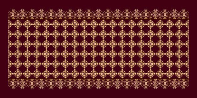 Wzór włókienniczy Dupatta