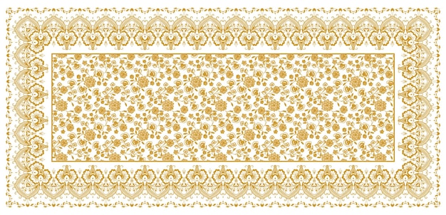 Wzór włókienniczy Dupatta