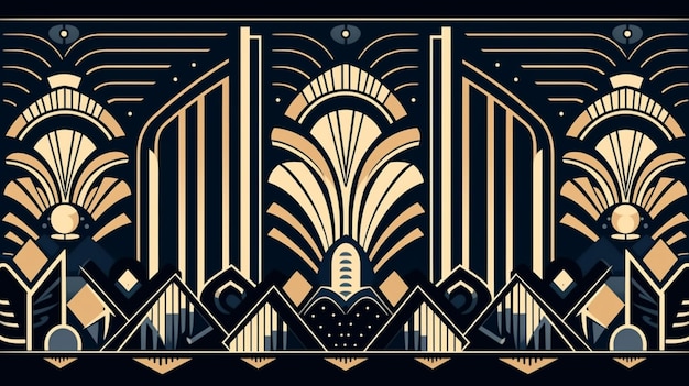 Wzorce Art Deco