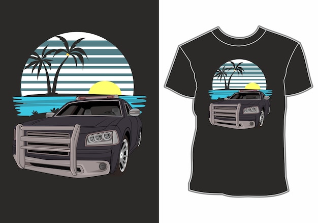 Wzory Koszul Samochodowych I Letnie Wakacje Na Plaży