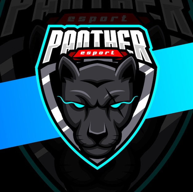 Wzory Logo Maskotka Pantera Esport