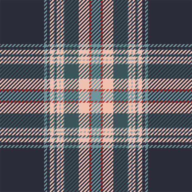 Wzorzec czekowy z płytkami Tekstura tkaniny bezszwowej Tartan tekstylny