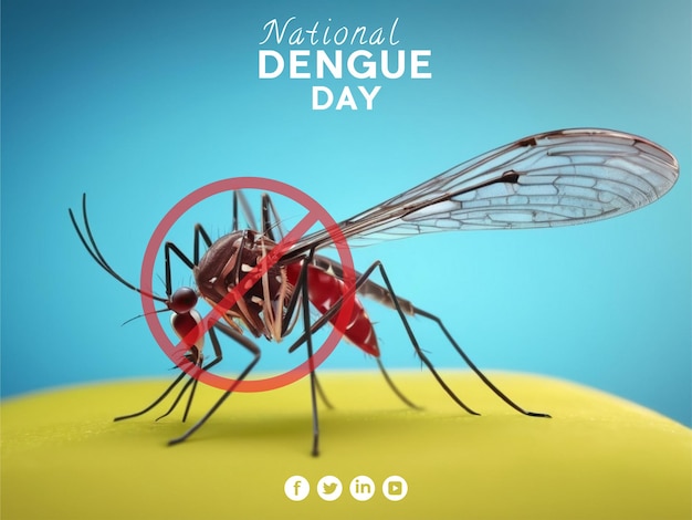 Wzorzec Ilustracji Wykonany Na światowy Dzień Dengue