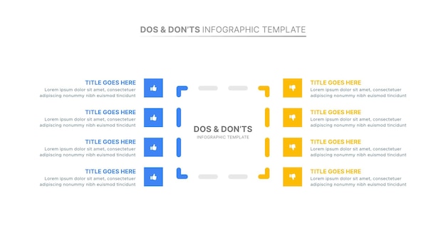 Plik wektorowy wzorzec projektowania infografiki porównawczej