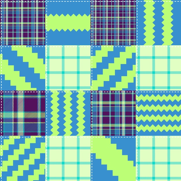 Wzorzec Tartan Bezszwówny 004