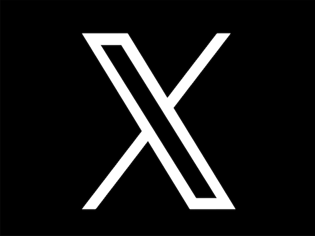 Plik wektorowy x logo twittera