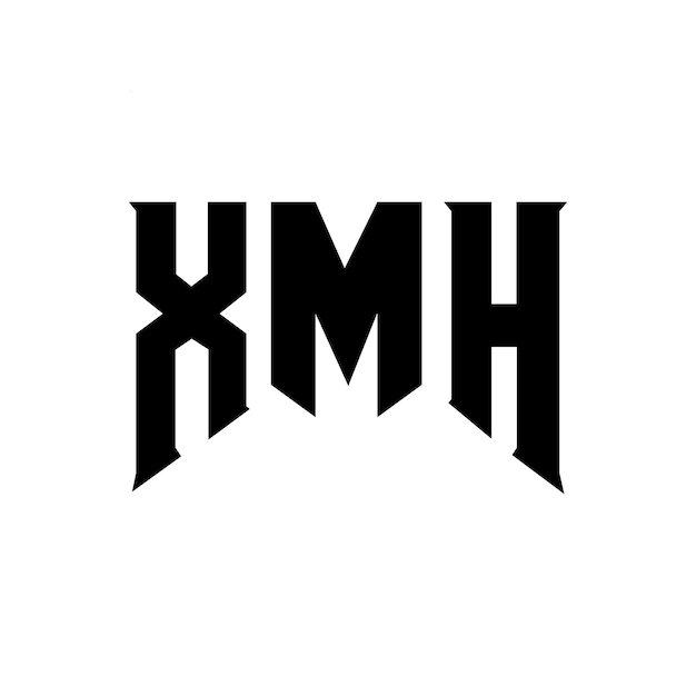 XM logo logo czarno-białego koloru XM logo wektor XM logo XM ikona XM alfabet XM typografia XM logo