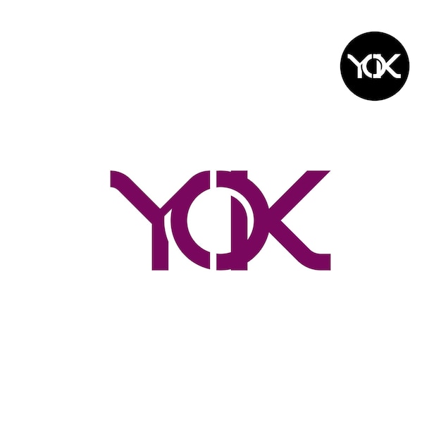 YOK Monogram Logo Design