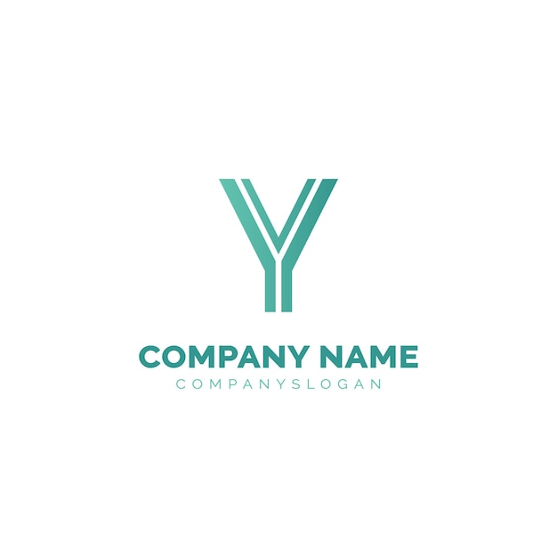 YY abstrakcyjne logo