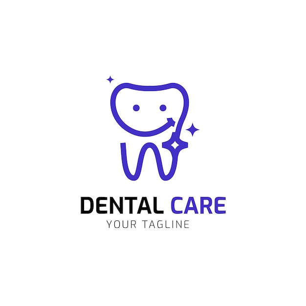 Plik wektorowy ząb uśmiech ikona ilustracja logo dentystyczne