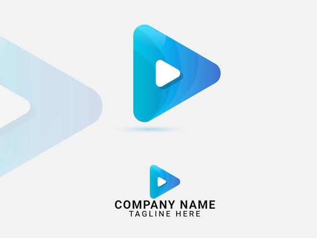Zagraj w projekt logo odtwarzacza muzyki